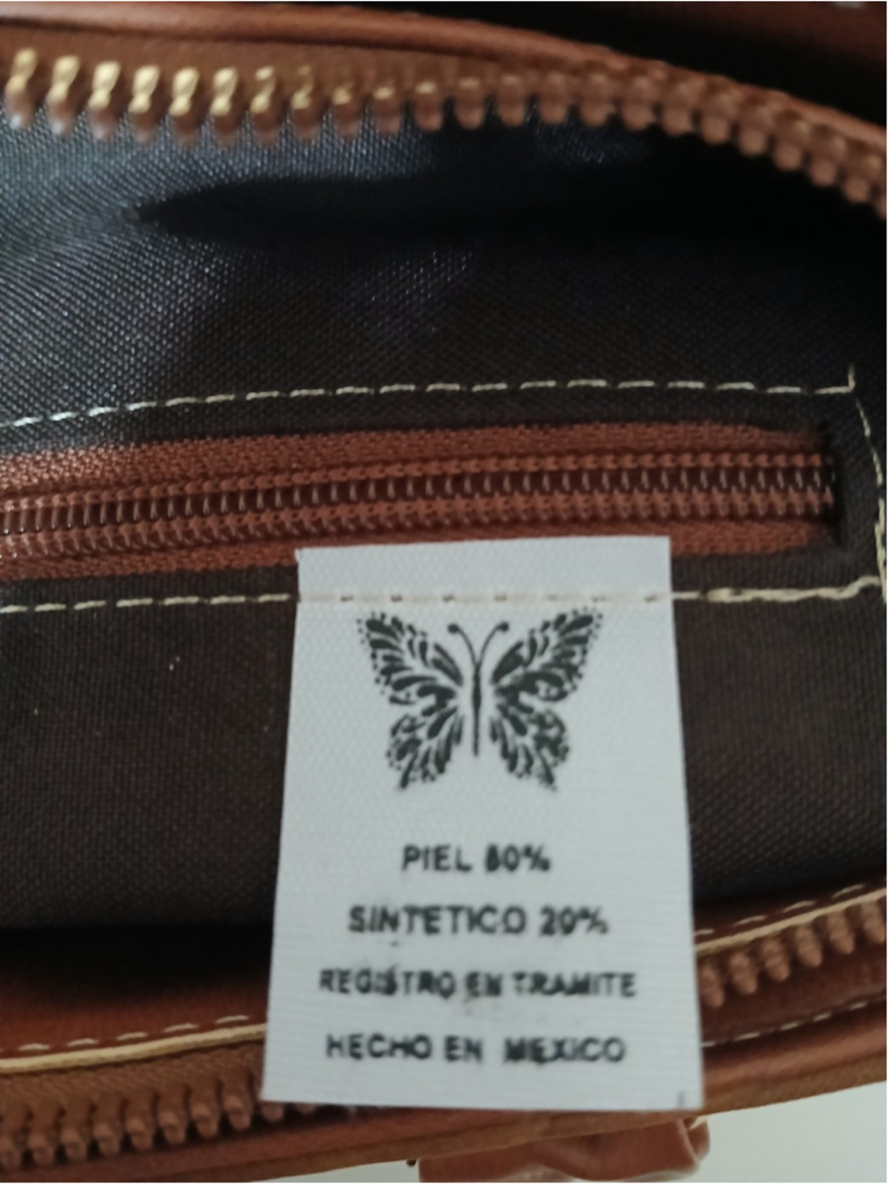 Brown Tasseled Floral Embossed Tooled Artisan LEATHER Crossbody bag Purse - Picture 15 of 16